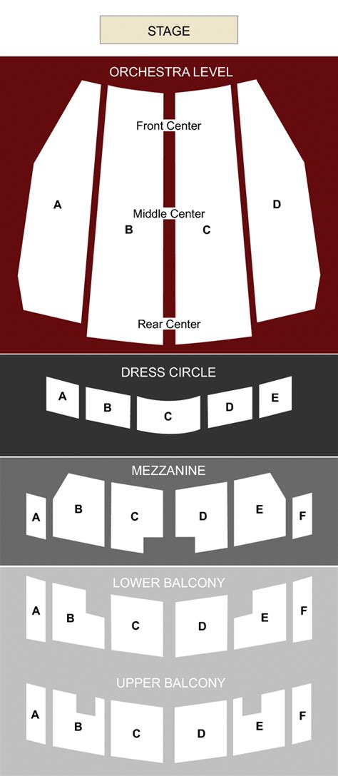 Arlene Schnitzer Seating Chart