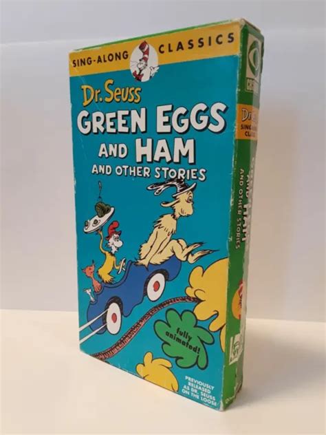 Dr Seuss Green Eggs And Ham And Other Stories Sing Along Classics Vhs