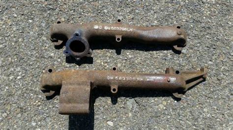 Buy Hot Rod Pair Of Exhaust Manifolds Olds Oldsmobile 324 54 55 56 In