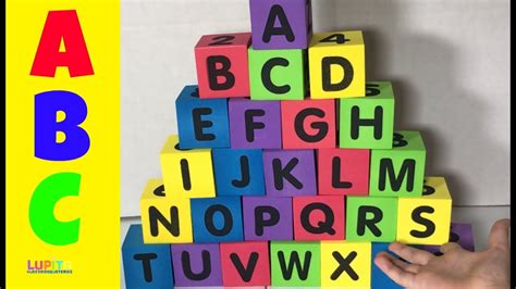 Abc Blocks Learn Letters And Animals With Colorful Blocks