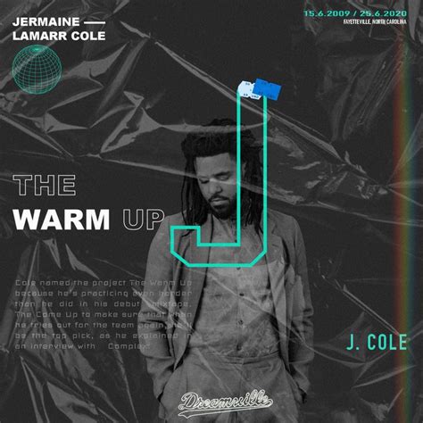 Jcole The Warm Up Album Cover Art Album Covers Album Art