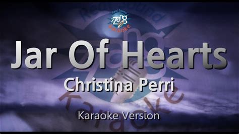 Christina Perri Jar Of Hearts Karaoke Version Youtube
