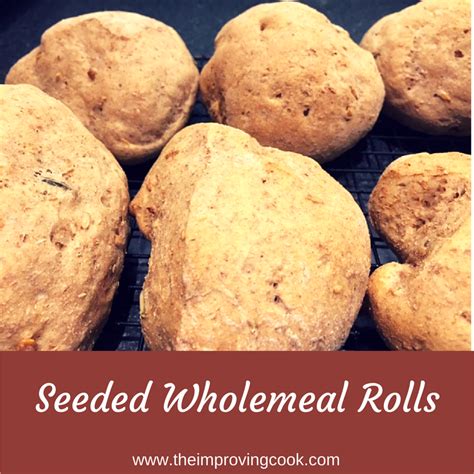 Seeded Wholemeal Bread Rolls