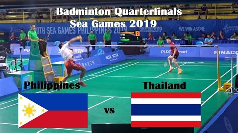 Meki Philippines Vs Thailand Badminton Mens Singles