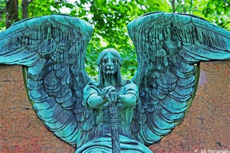 Lake View Cemetery Haserot Angel By Dchun77 Via Flickr Angel Sculpture