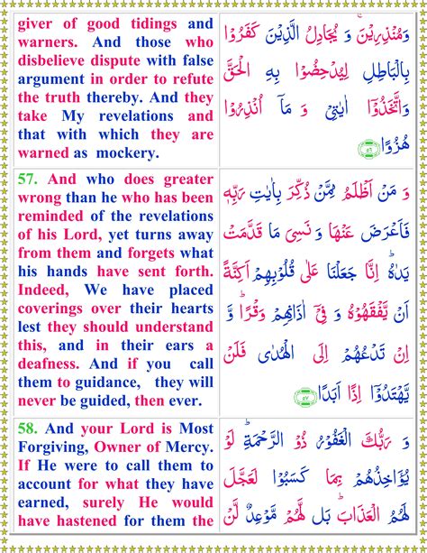 Read Surah Al Kahf With English Translation Page 2 Of 3 Quran O Sunnat