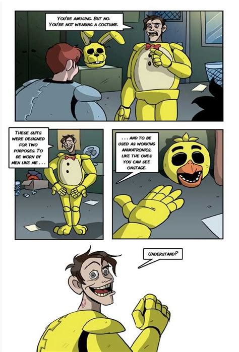 The Silver Eyes Graphic Novel William Afton Fnaf Book Graphic