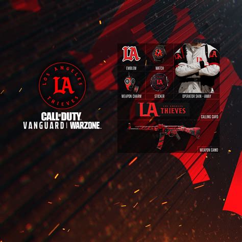 Call Of Duty League La Thieves Pack 2022