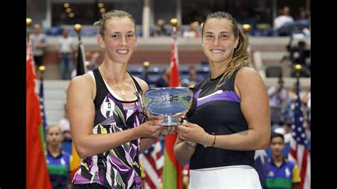 Us Open 2019 Womens Doubles Final Ceremony Youtube