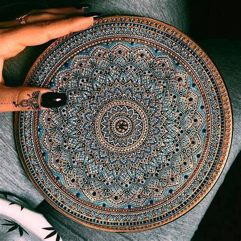 🎨art Display Page 🎨 On Instagram “beautiful Mandala By Murderandrose