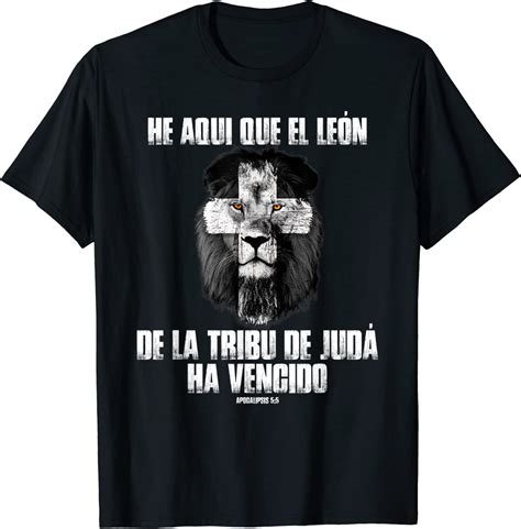 Regalos Cristianos El León De La Tribu De Judá Ha Vencido Camiseta