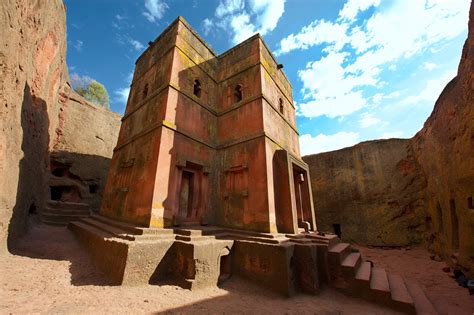 The Rock Hewn Churches Of Lalibela Are An Ethiopian World Heritage Site You