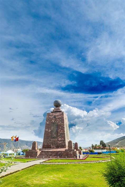 Equator Monument In Quito Ecuador Stock Photo Image Of East Hispanic