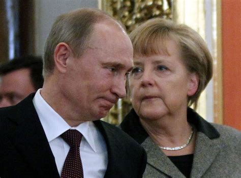 Angela merkel's call for the european union to hold talks with russian president vladimir putin has backing from france but is running into . Angela Merkel and Vladimir Putin come to blows over ...