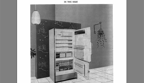 Refrigerator/Freezer Library-1957 Frigidaire Refrigerator Service Manual