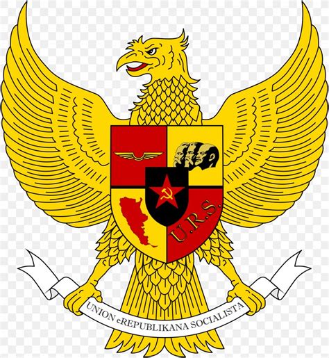 National Emblem Of Indonesia Pancasila Garuda Symbol Png 1597x1736px