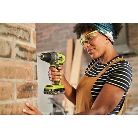 Ryobi R18pd3 2c20st 18v One Cordless Combi Drill And Torch Starter Kit
