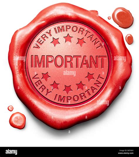 important very high priority info lost importance crucial information Stock Photo: 57083225 - Alamy