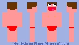 Naked Man Minecraft Skin