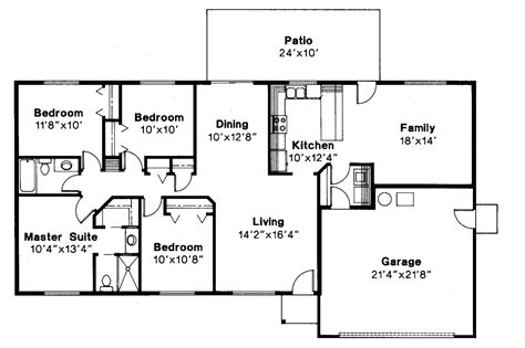 House Plans Home Plans Floor Plans Ranch House Plans Weston 30 085