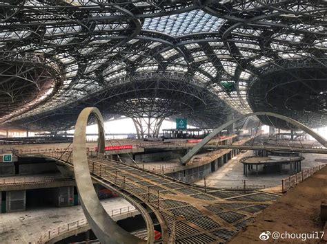 The New Beijing Airport Under Construction Construction Company Under