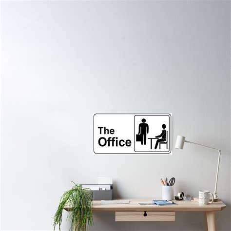 The Office Logo Hd Poster For Sale By Hcrdbbbl Redbubble