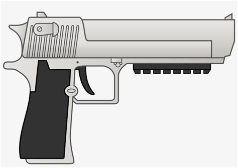Desert Eagle Pistol Armas De Fuego Dibujos Free Transparent Png