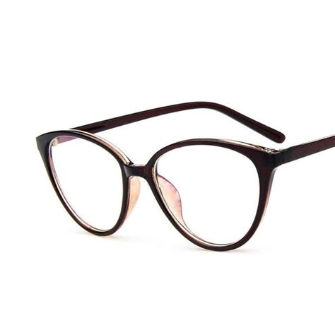 Kottdo Fashion Women Cat Eye Eyeglasses Men Myopia Optical Glasse Fram Hesheonline