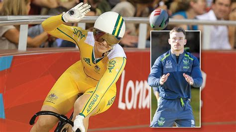 Olympic Gold Medallist Anna Meares Inspires Canberra Raiders Nrl Finals Bid The Canberra