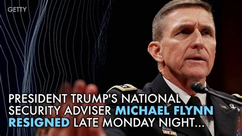 National Security Adviser Michael Flynn Resigns Youtube