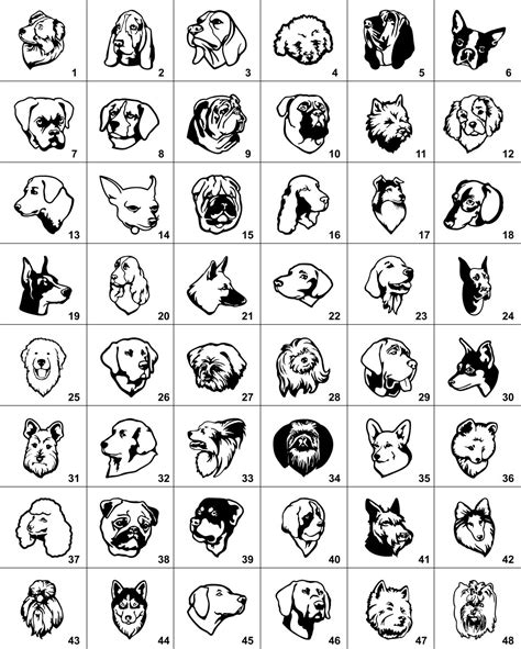 48 Free Dog Vector Graphics Dog Stencil Dog Vector Dog Tattoos