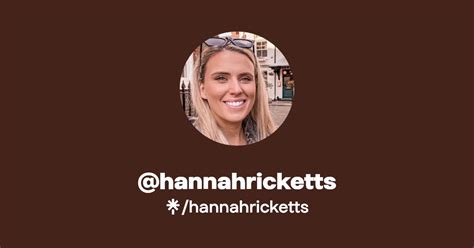 Hannahricketts Linktree