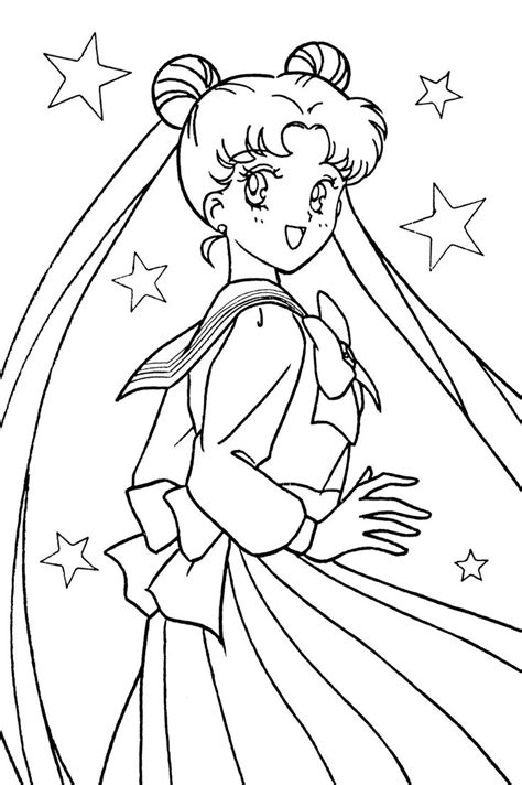 Sailor Moon Coloring Book Xeelha Sailor Moon Coloring Pages Sailor