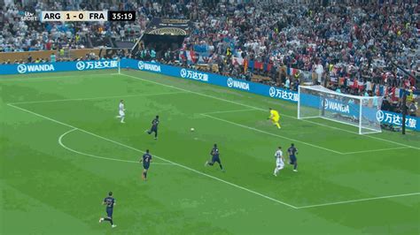 watch angel di maria doubles argentina s lead in the world cup final