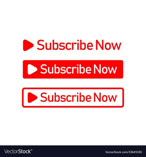 Subscribe Now Template Design Royalty Free Vector Image