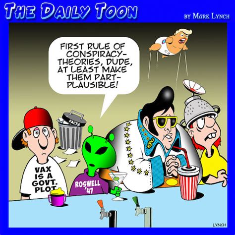 Conspiracy Theories By Toons Politics Cartoon Toonpool