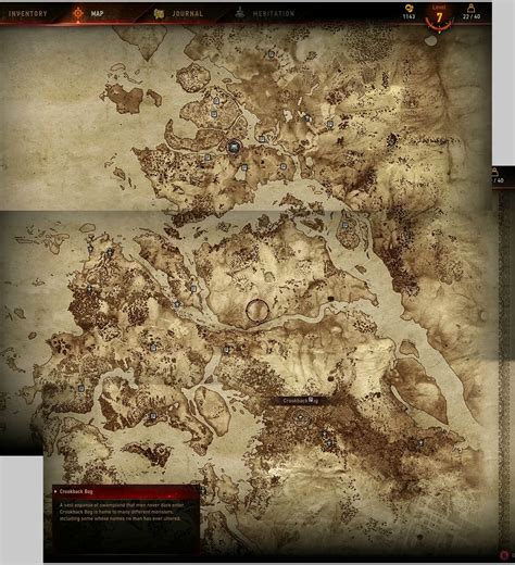A High Resolution Look At The Witcher 3 Wild Hunt World Map N4g