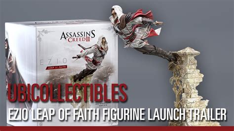 Assassins Creed Ii Ezio Leap Of Faith Figurine Launch Trailer Youtube