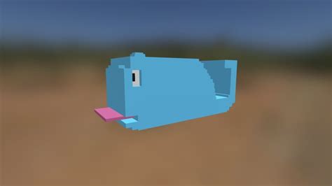 Voxel Whale 3d Model By Markey 97436d2 Sketchfab
