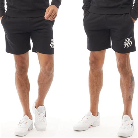 Buy Dfnd London Mens Blake Two Pack Shorts Blackblack