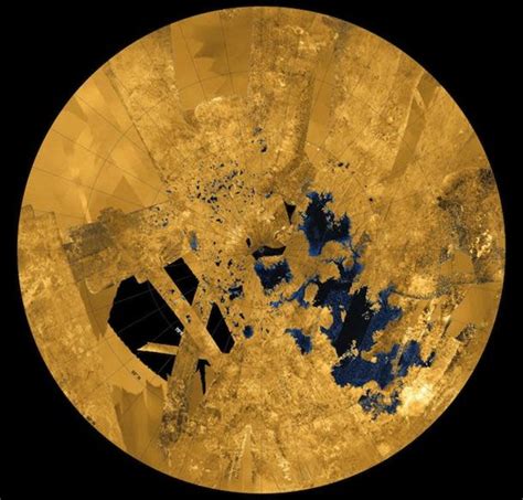Cassini Maps Saturns Moon Titan In Incredible Detail