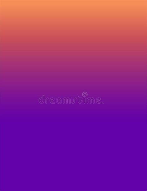 Purple And Orange Gradient Background Stock Illustration