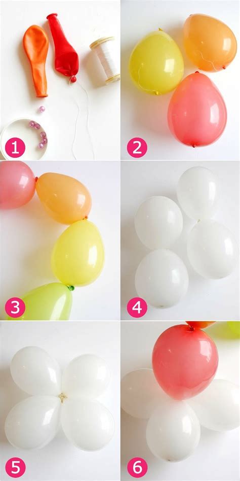 Image Result For How To Make A Balloon Arch Without Helium Rainbow
