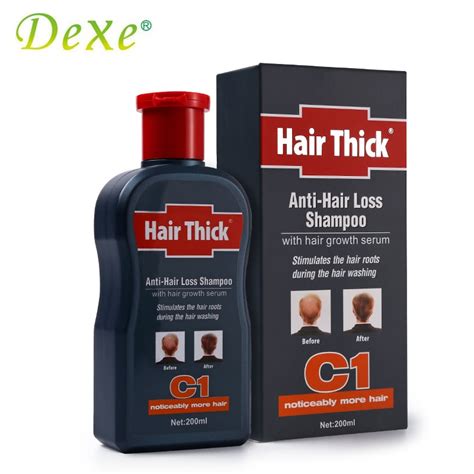 Hair Loss Products Hair Thick Dexe 200ml C1 Anti Hair Loss Shampoo With