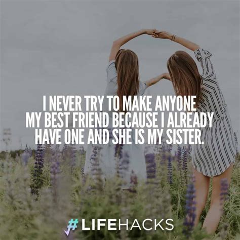 30 Sister Quotes That Will Make You Hug Your Sister Tightw Via