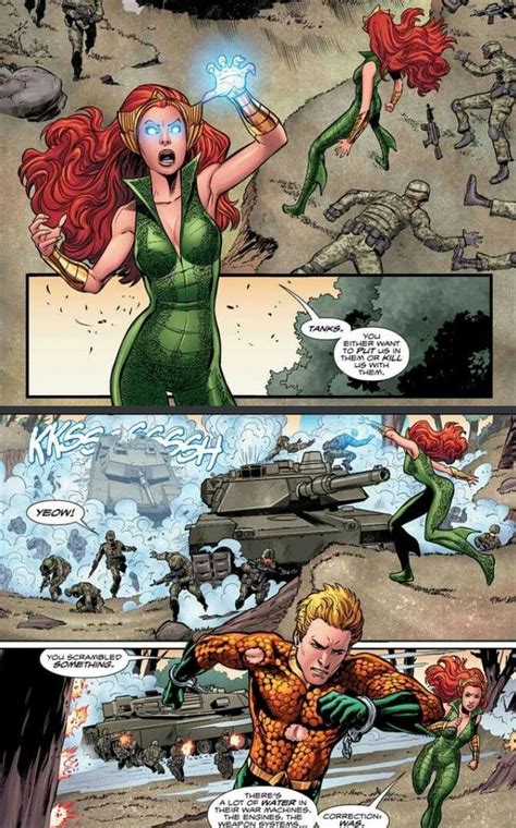 Mera Internal Hydrokinesis Sub Mariner Comic Layout Destroying Alia