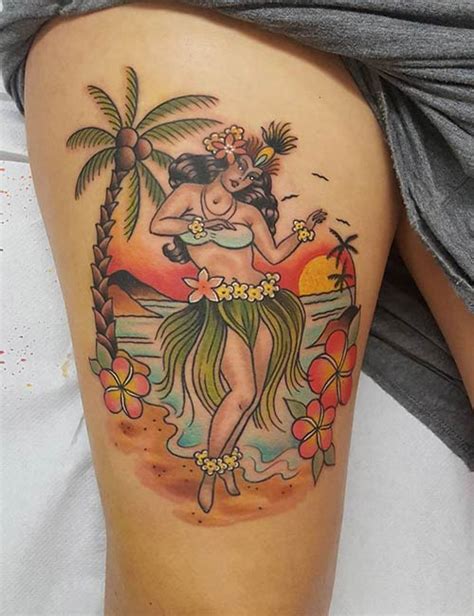 Hawaiian Women Tattoos