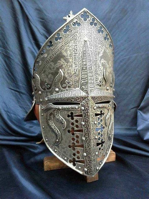 13th Century Bishop Helmet Helmet Armor Medieval Armor Ancient Armor