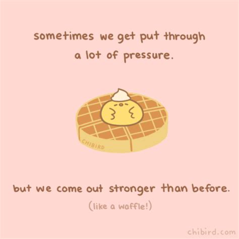 You can't be sad if you eat a waffle!', bill hicks: Pin by Nicole Zuleica on Chibird | Chibird, Waffles, Cutie quote