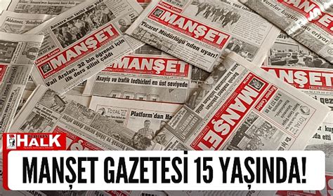 Bartın Manşet Gazetesi 15 yaşında GÜNCEL BARTIN HALK GAZETESİ